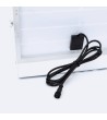 Projecteur Solaire Extérieur LED Nurda 20W 2100 lm IP65 avec Télécommande - 110636 - vue 7