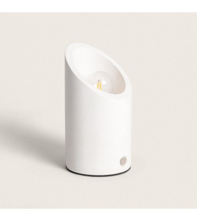 Lampe à Poser Plâtre Rise Uplighter avec Batterie USB Rechargeable - 111327 - vue 1