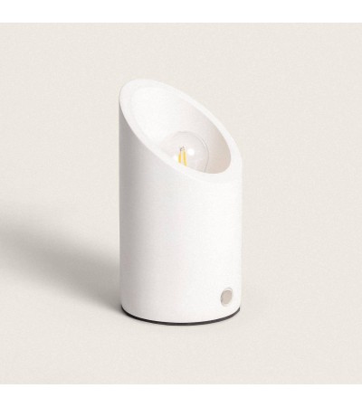 Lampe à Poser Plâtre Rise Uplighter avec Batterie USB Rechargeable - 111327 - vue 3