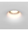 Collerette Downlight Intégration Plâtre/Placo pour Ampoule LED GU10 / GU5.3 Coupe 120x120 mm - 111906 - vue 4