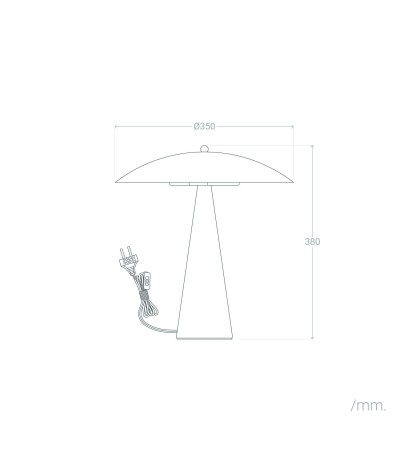 Lampe à Poser Métal Irmah - 112374 - vue 9
