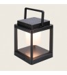 Lampe à Poser Solaire LED Portable Aluminium Perlico - 113645 - vue 2