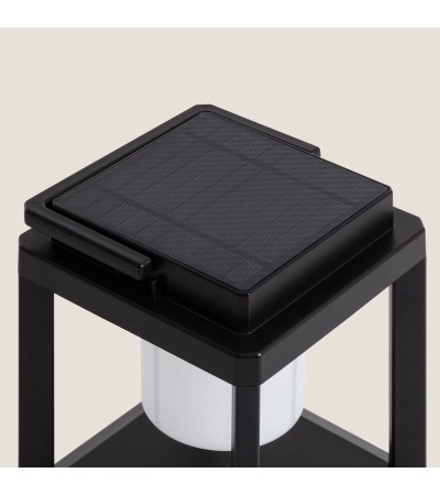 Lampe à Poser Solaire LED Portable Aluminium Perlico - 113645 - vue 6