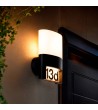 Applique Murale Extérieure LED 10W Aluminium pour Numérotation de Domicile Mulham - 113648 - vue 1