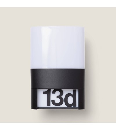 Applique Murale Extérieure LED 10W Aluminium pour Numérotation de Domicile Mulham - 113648 - vue 4