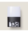 Applique Murale Extérieure LED 10W Aluminium pour Numérotation de Domicile Mulham - 113648 - vue 4