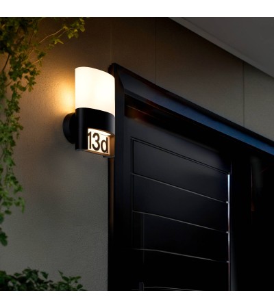 Applique Murale Extérieure LED 10W Aluminium pour Numérotation de Domicile Mulham - 113648 - vue 7