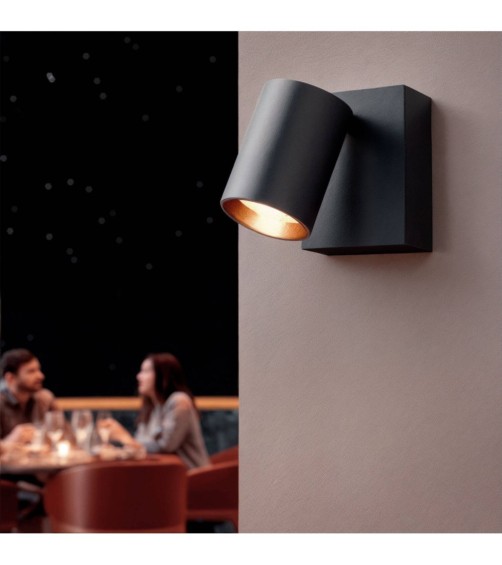 Applique Murale Extérieure LED 10W Aluminium CCT Sélectionnable Kuriya - 114512 - vue 1