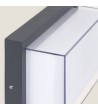 Applique Murale Extérieure LED 12W Aluminium CCT Sélectionnable Double Éclairage Caelia - 114856 - vue 12