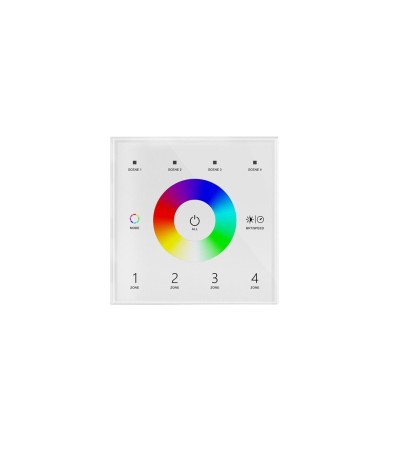 Panneau Tactile DMX Master Tactile RGB 4 Zones SKYDANCE T13 - 114966 - vue 2