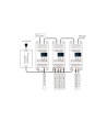 Décodeur DMX512 et RDM 4 canaux 12-24 V SKYDANCE D4 pour Rail DIN - 114972 - vue 3