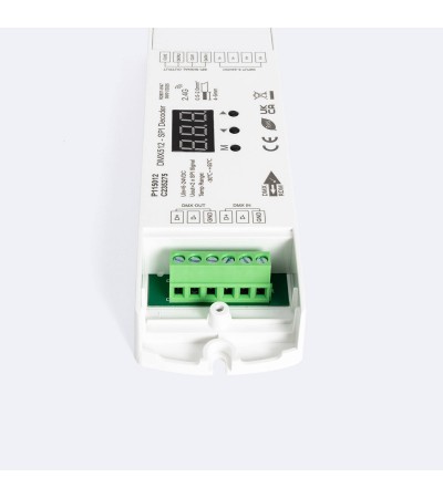 Décodeur DMX512 vers SPI avec RF pour Ruban LED Numérique RGB/RGBW 5-24V SKYDANCE DS-L - 115012 - vue 7