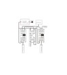 Amplificateur Splitter DMX512 2 Sorties 12-24V SKYDANCE DA Pour rail DIN - 115036 - vue 3
