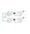 Interrupteur ON/OFF DMX512 100-240 V avec RDM SKYDANCE DP pour Rail DIN - 115046 - vue 3