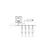 Panneau Tactile DALI Master DT8 RGBW 4 Zones SKYDANCE TD4-4S - 115070 - vue 4