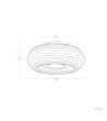 Plafonnier LED 60W Casey L - 115122 - vue 6