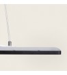 Suspension LED 24W Rectangulaire SwitchCCT Sélectionnable 580X200 mm Double Face Noir - 115256 - vue 6