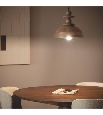 Suspension Bois Solstice ILUZZIA - 115472 - vue 2