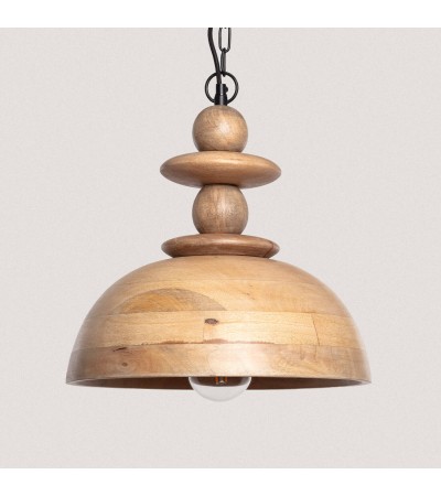 Suspension Bois Solstice ILUZZIA - 115472 - vue 9