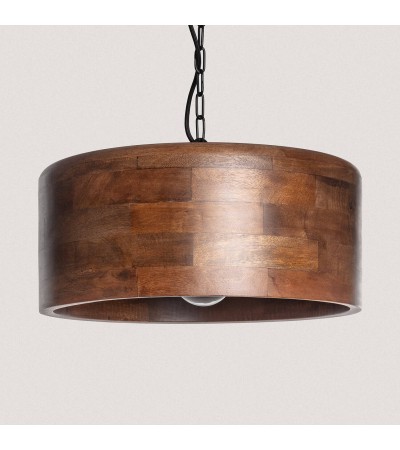 Suspension Bois Céleste ILUZZIA - 115480 - vue 2