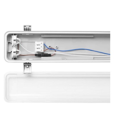 Réglette étanche pour deux tubes LED de 60 cm LEDVANCE - 116401 - vue 5