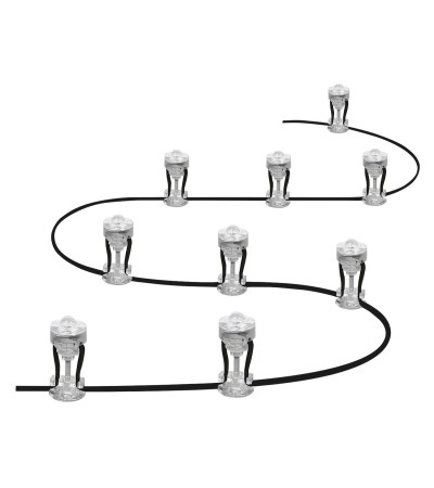 Lumières LED 2.5W RGB Smart+ WiFi Mini sur Piquet pour Extérieur LEDVANCE 4058075478534