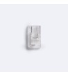 Connecteur HIPPO Angle pour Ruban LED 12/24V DC SMD & COB IP20 Largeur 8mm - 117199 - vue 2