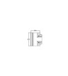 Connecteur Type T pour Réglette Étanche LED IP66 Raccordable FLEXILITE - 117410 - vue 3
