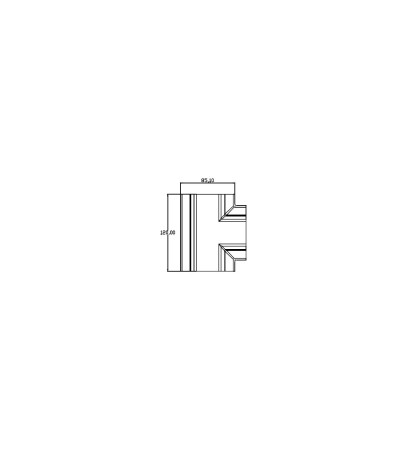 Connecteur Type T pour Réglette Étanche LED IP66 Raccordable FLEXILITE - 117410 - vue 6