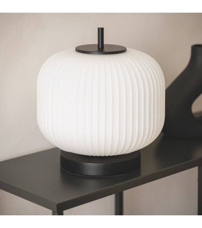 Lampe à Poser Métal et Verre Beca
