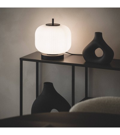 Lampe à Poser Métal et Verre Beca - 117850 - vue 2