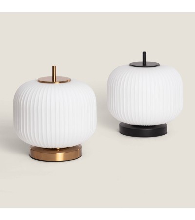 Lampe à Poser Métal et Verre Beca - 117850 - vue 10