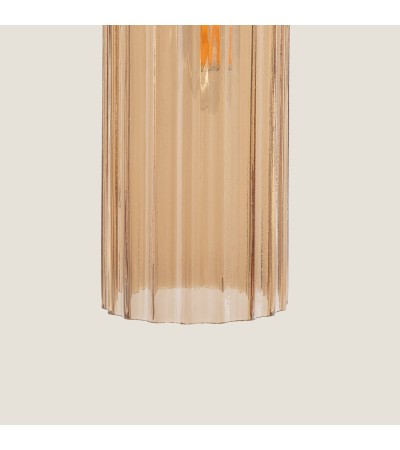 Suspension Métal et Verre Cheryl - 117888 - vue 4