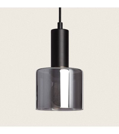 Suspension Métal et Verre Danae - 117896 - vue 3