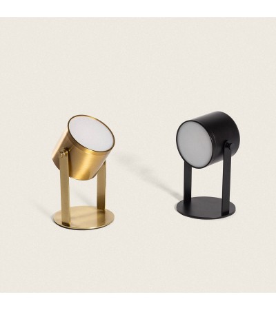 Lampe à Poser LED Portable Métal avec Batterie USB Rechargeable Devin - 117998 - vue 8