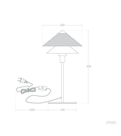 Lampe à Poser Métal Hesper - 118041 - vue 7