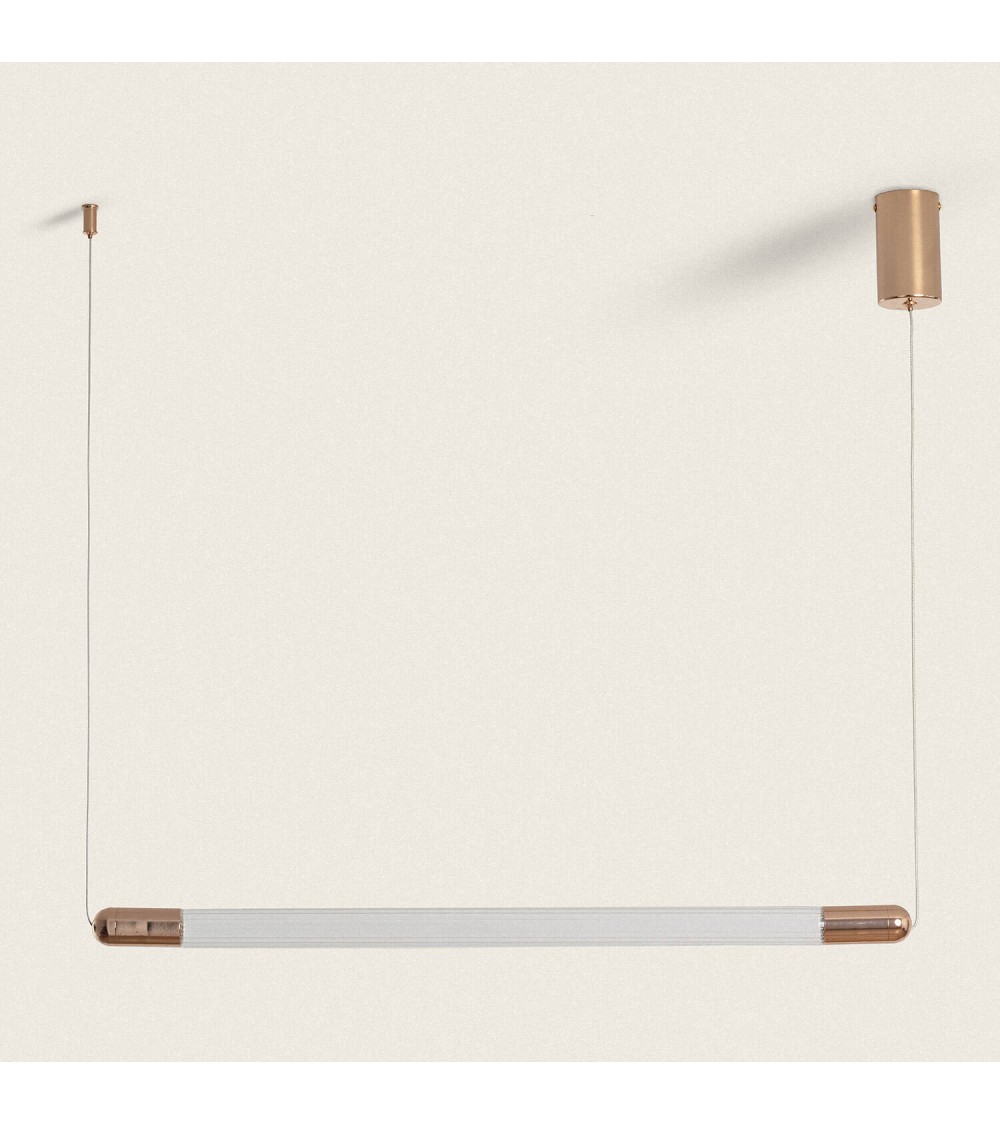 Suspension Linéaire LED 2,5 W Métal et Verre Harold - 118061 - vue 1