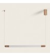 Suspension Linéaire LED 2,5 W Métal et Verre Harold - 118061 - vue 1