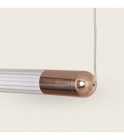 Suspension Linéaire LED 2,5 W Métal et Verre Harold - 118061 - vue 4