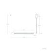 Suspension Linéaire LED 2,5 W Métal et Verre Harold - 118061 - vue 7