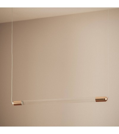 Suspension Linéaire LED 2,5 W Métal et Verre Harold - 118061 - vue 9
