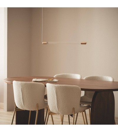 Suspension Linéaire LED 2,5 W Métal et Verre Harold - 118061 - vue 10