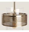 Suspension Métal et Verre Jaelyn - 118078 - vue 5