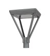 Lampadaire LED 40W Ambre Aventino Square LUMILEDS PHILIPS Xitanium Dimmable 1-10V - 104599 - vue 1