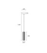 Suspension Plâtre Colum - 118564 - vue 7