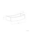 Applique Murale Plâtre Xirma - 118571 - vue 10