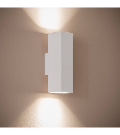 Applique Murale Plâtre Éclairage Double Face Amatista