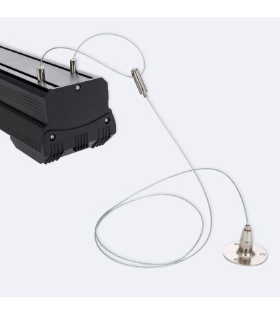 Cloche linéaire LED industrielle 200W IP65 160lm/W Smart Zhaga Plug and Play - 118599 - vue 10