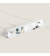 Suspension LED 24W Plâtre CCT Sélectionnable Kirnber - 118660 - vue 8
