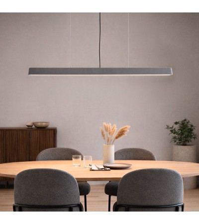 Suspension LED 24W Plâtre CCT Sélectionnable Kirnber - 118660 - vue 11